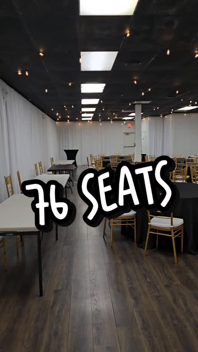 Check out a 76 seat layout at Ujima Socials. Book your Event on our website www.ujimasocials.com 945.343.3124
#venuerental #venuesearch #venuespace