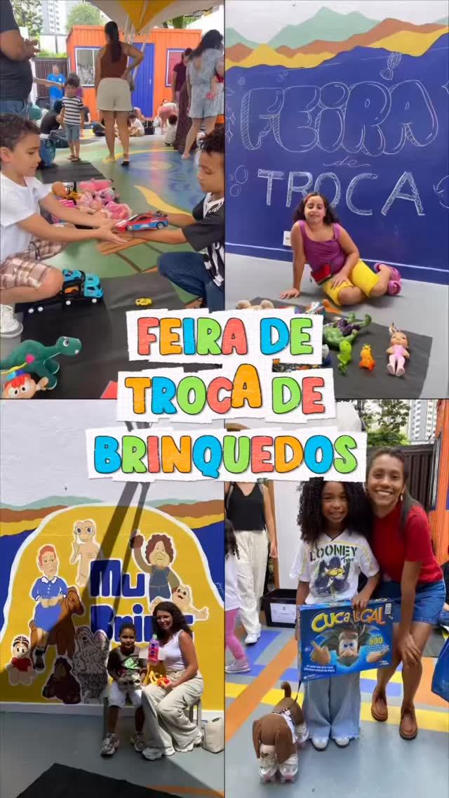 Hoje foi especial demais! ✨✨✨
A Feira de Troca de Brinquedos foi muito legal e encheu o Museu dos Brinquedos de alegria, encontros e muitas histórias circulando.
Nosso agradecimento a todas as crianças, famílias e à equipe do MuBrinc que estiveram presentes e fizeram dessa manhã um momento tão bonito e especial. ❤️
E pode se preparar: logo, logo tem mais!
📆 Enquanto isso, o próximo sábado, a programação cultural continua com Menina Nuvem, trazendo novas experiências, imaginação e brincadeiras para viver juntos no MuBrinc.
Esperamos você!
O Museu dos Brinquedos conta com o patrocínio da Cemig, por meio da Lei Estadual de Incentivo à Cultura de Minas Gerais, e com o apoio do Instituto Unimed-BH e do Instituto Marina e Flávio Guimarães – Grupo BMG, por meio da Lei Federal de Incentivo à Cultura, no projeto “2026 – Manutenção do Museu dos Brinquedos” (Pronac 254697); além das empresas Marcelo Guimarães Advogados e Associados e Decta Contabilidade. Realização: Governo de Minas Gerais – Aqui o TREM prospera, Ministério da Cultura e Governo Federal – União e Reconstrução.
#MuseudosBrinquedos #passeioemfamilia #feiradetrocadebrinquedos #passeioembh #belohorizonte @institutounimedbh @grupobmg.oficial @institutomfg_ @circuitoliberdade @prefeiturabh @culturaeturismomg