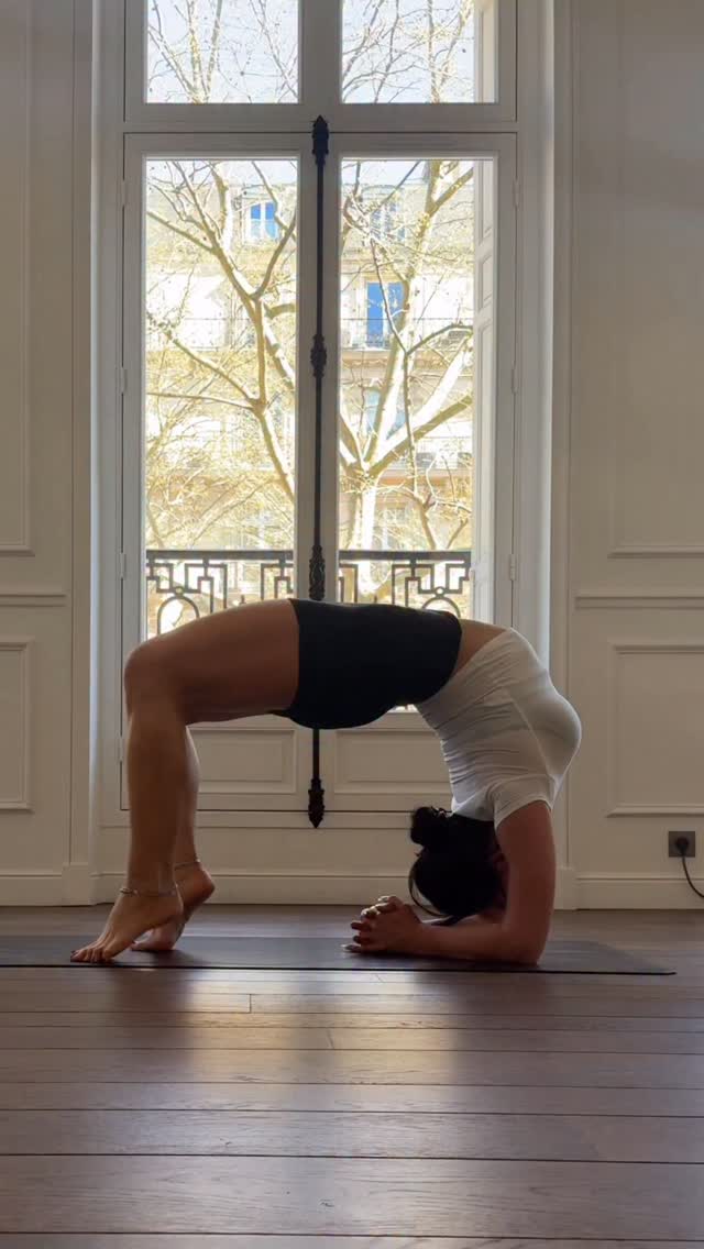 Practicing backbends for decades has shown me just how much the emotional landscape of what has happened in one’s life is embedded in the physical body.
Hurting, healing, loss, & remembrance are all housed and held here, in the heart chakra, in the bends of the body. Even as we evolve through these phases, we and our bodies come out changed, in subtle and not so subtle ways.
Years in, my body is stronger than it’s ever been, and my heart open in a different way now. There is an intentionality and pace I carry in practice now, that previous versions of me was hurrying past simply because I could override it with ability. Yet now I feel so strong, so present, so myself.
Also. This glute ham tie in?? Yes body. I thank you.