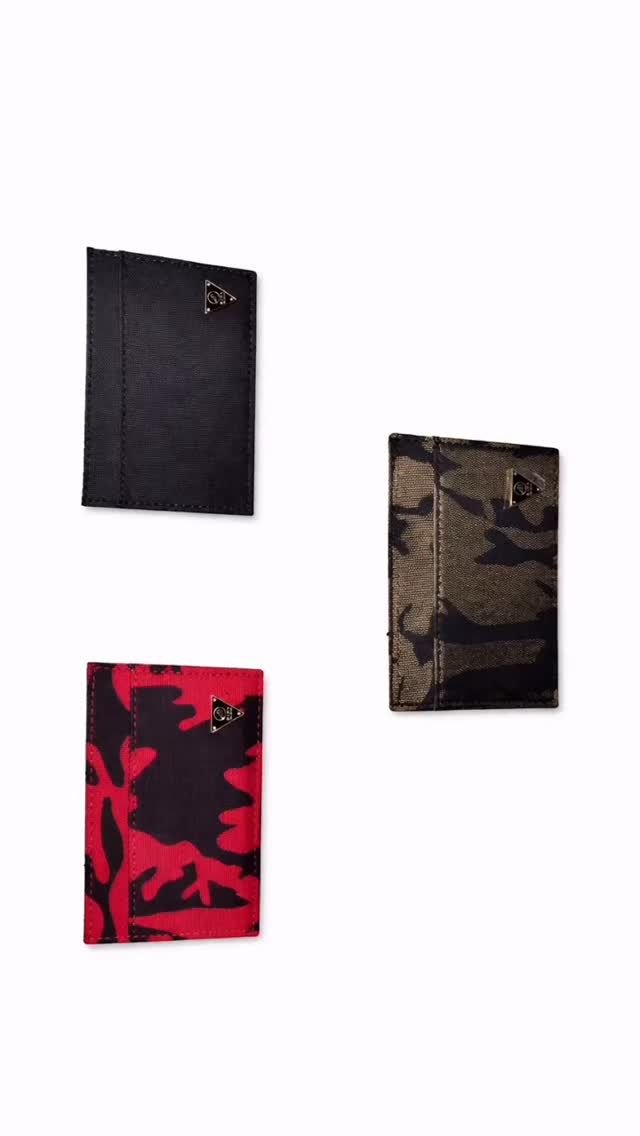 Mint Brand Nylon Ultra Slim Card Wallet – Olive,