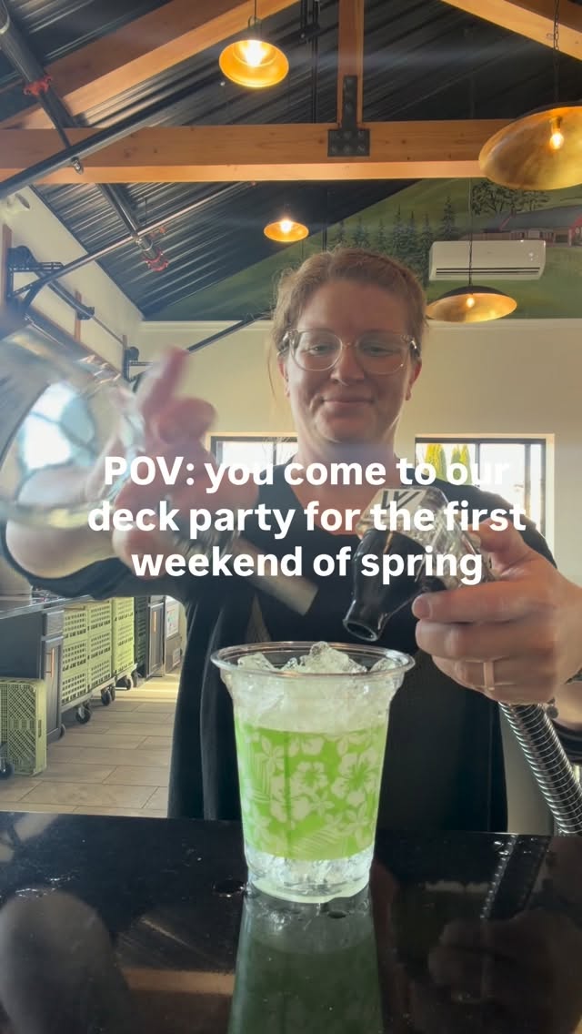 POV: the first weekend of spring and the deck is officially open ☀️🍷
Sun’s out, heaters on, cornhole ready, and the vineyard views are doing their thing. Grab a tiki-inspired cocktail, soak up the sunshine, and hang with us while Lewis Goodwin brings the live music from 1–3pm 🎶
Spring starts here. See you on the deck. 🌿🥂
*dog friendly deck 🐕 *
#flaghill #newhampshire #deckparty #spring #drinklocal