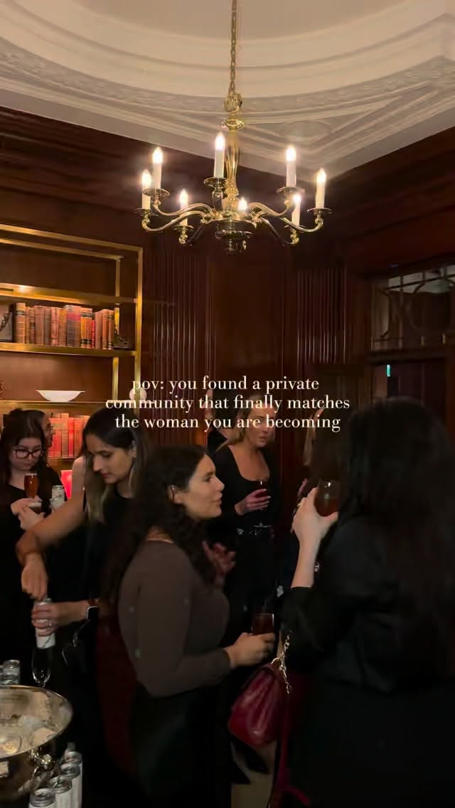 opening the doors again… briefly
hormoni community + events
for girls who want to learn and level up
it closes in 48h
comment COMMUNITY and I’ll send access 💌