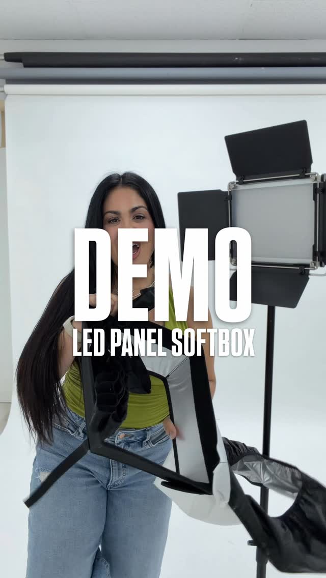 This is how you actually control your light.
Same Neewer LED panel... just adding the softbox, diffusion, and grid.
Every layer changes the mood:
soft → softer → controlled.
Lighting isn't complicated...
you just need to understand what each modifier is doing.
#studiolighting #lightingtips #contentcreator