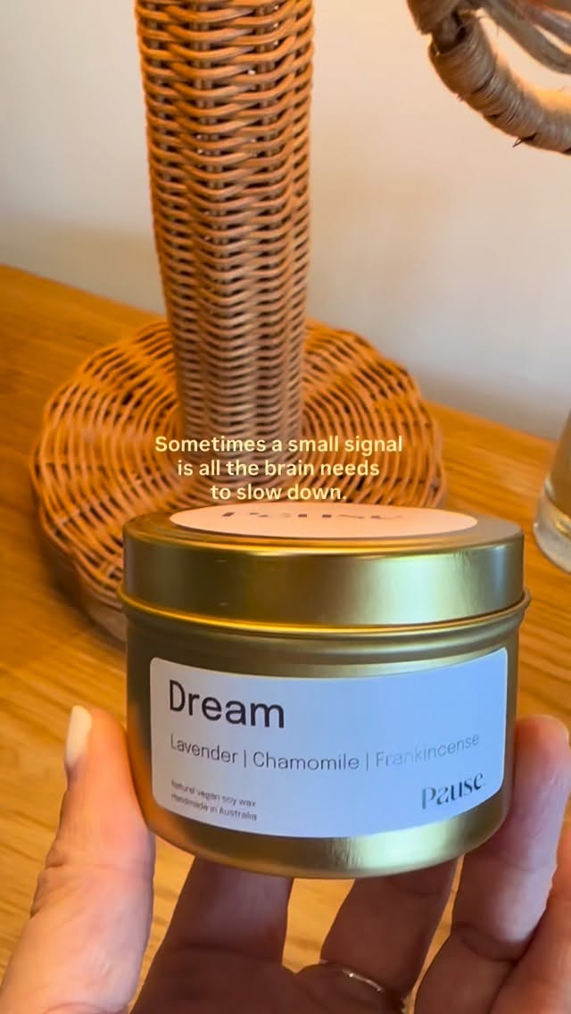 Sometimes the body just needs a small signal that the day is done. ✔️
Lighting a candle can be a simple cue to slow things down and shift into the evening.
This one blends lavender, chamomile and frankincense in a natural vegan soy wax candle, handmade in Australia.
#pausecollective #candlelovers #essentialoilblends #mindfulmoments #everydayritual