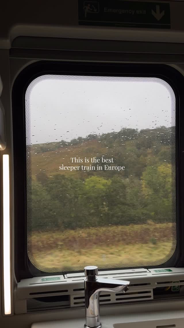 My favourite night train in Europe — go to sleep in London & wake up in the beautiful scenery of Scotland
This is 🚂 Caledonian Sleeper
• overnight train ride • train trip • uk train • sleeper train • scenic train ride • luxury train ride