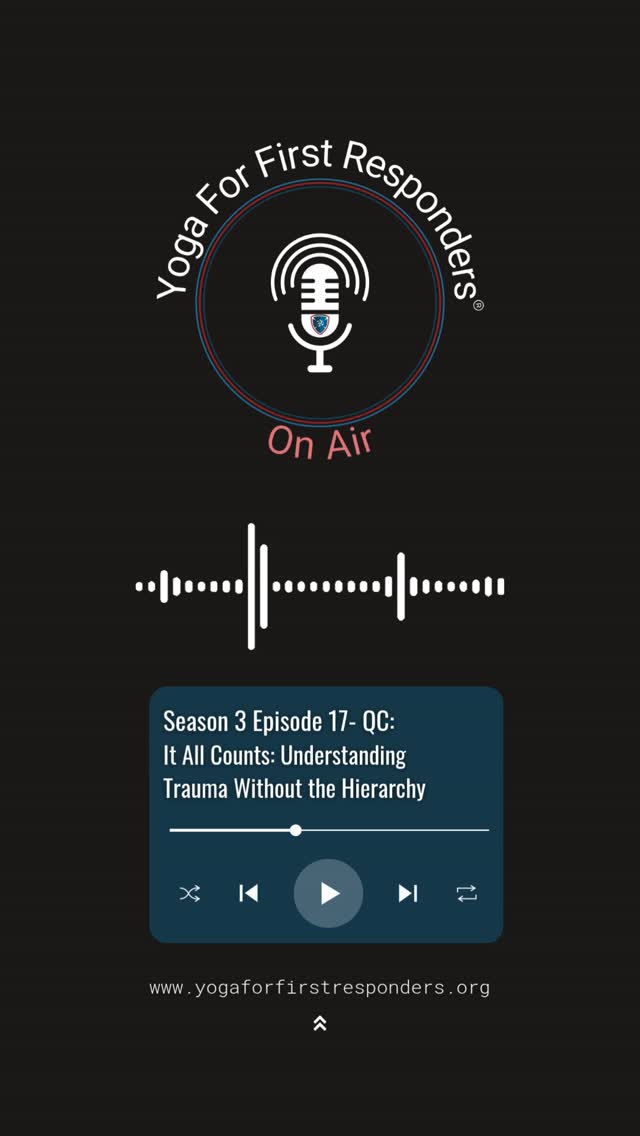 You don’t need “big trauma” to do the work.
Read that again.
Your nervous system doesn’t care how dramatic something looked—it cares whether you had the capacity to process it.
And if you didn’t? It stays. It shows up. It repeats.
This week's Quickcast episode will change how you see your past—and your patterns.
🎧 Listen now at the link in bio.
#firstresponders #mentalresilience #trauma #nervoussystem #mindsetshift #yffr #resilience #growth