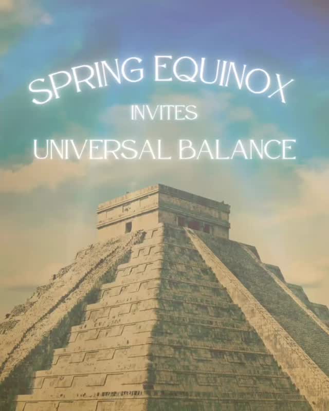 Spring Equinox — a moment of balance 🌗
Twice a year, light and dark meet equally.
A natural reset before forward motion begins.
Honored across cultures:
🌿 Mayan — serpent shadow returns at Chichén Itzá (renewal + life force)
🌸 Persian (Nowruz) — new year, rebirth, fresh cycle begins
🔥 Celtic — light returns, fertility + growth awaken
🏛 Ancient Egypt — cosmic order, temples aligned with the sun
🌼 Japan (Shunbun no Hi) — honor ancestors, reconnect with nature
Balance before expansion.
How you reset here…
shapes everything that follows ✨
Happy Spring Equinox 🌞
Tune in to inner balance this Sunday! Meet us at @lightonlotus for a sound bath guided by @sonicbeing with special musical guest @chrismurphyviolin and sound support from @guidedbylinda 🎶🛁✨
🎟️ Link in bio 👆🏻
#soundbath #losangeles #marvista #springequinox #meditation