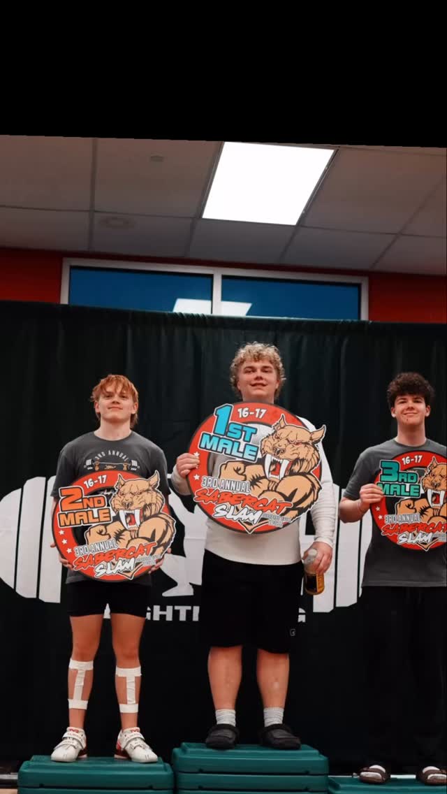 What a day of bigs lifts we had! Thanks to over 40 competitors that came out to lift. Way to go to our top age group winners. Keep training hard and see yourself on the podium at the next meet.
#usaweightlifting #cleanandjerk #youthweightlifting #afterschoolprogram #heavyathletics