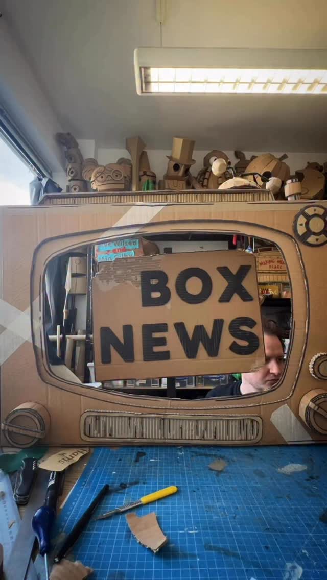 Just two weeks left until we open MAKEBETH!
A brand new cardboard craft a long show from the folk who brought you BOXVILLE and The I Want My Hat Back Trilogy!!!
Opening in two weeks a The Wardrobe Theatre on the 9th-11th April so grab a box and the tickets while they last!!