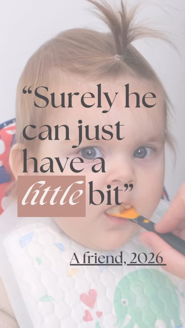 When comments like this come up, it helps to:
-State the boundary clearly and briefly.
-Acknowledge intent without softening the limit.
"I know it’s meant kindly. This is still a firm no."
Keep the focus on safety, not preference.
This isn’t about being difficult or over-cautious. It’s about risk and unpredictability.
Clear, consistent boundaries protect physical safety and emotional wellbeing.
Save this post if you need help explaining that even just a little is too much. 💖