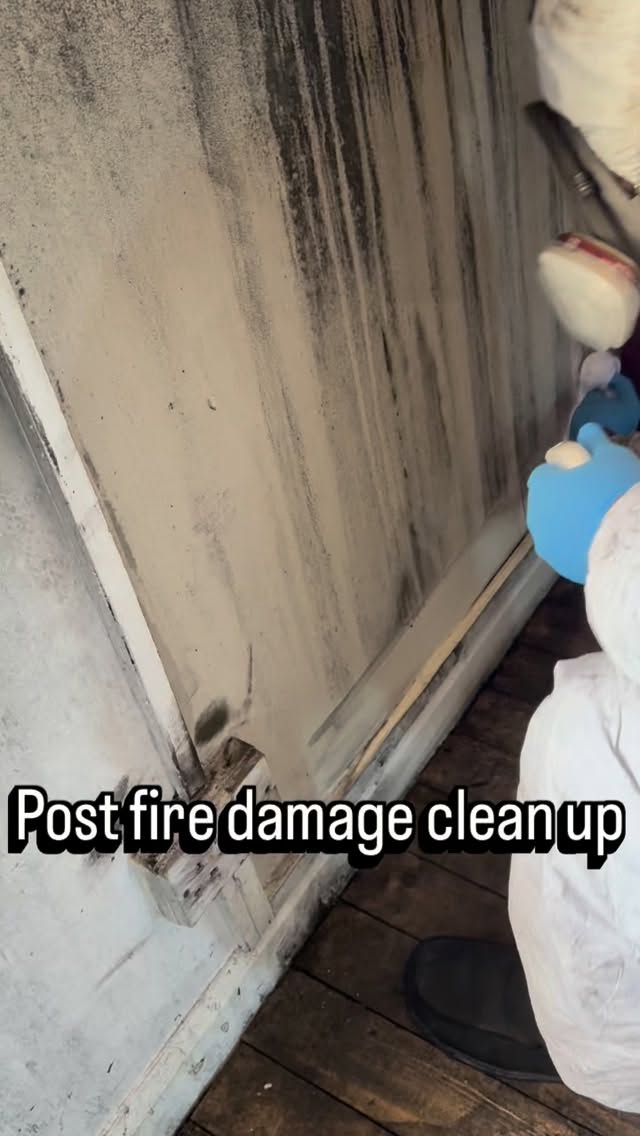 Day 2! Is there anything more satisfying! Stay tuned for Final results 🤩 #fire #fireclean #clean #firedamagerestoration