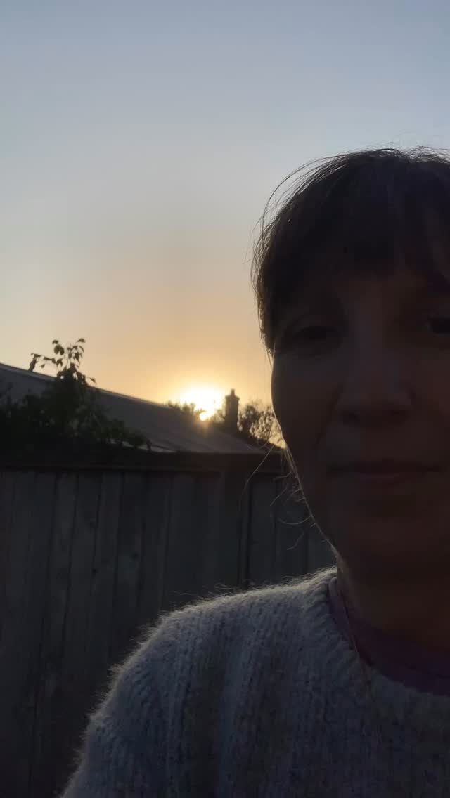 Deep breaths, fresh air in the morning sun rise! Feeling fabulous and grateful to take on this special day!!!
Ticketing has officially closed but we do have 2 spots left at $60 if you’re looking to experience something upliftingly special this afternoon.
See my other posts for details.
#equinox #sunrise #riseupyourlife #soundjourney #auckland
@kohaelproject @spirited_gitavali