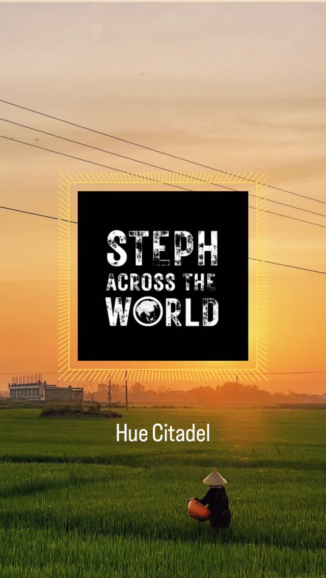 A long-held wish to visit Hue Imperial City.
A 5km square complex of various dynastic palaces and a forbidden kingdom behind thick walls.
A busy tourist site but so vast you can wander just a few steps away and find yourself alone in a magical maze.
Bullet holes scar the gates and walls. Hue is known as a city of ghosts and spirits. Easy to see and feel why. Some parts ore restored, and some remain shattered and fallen.
I spent 3 hours wandering around. Plenty of shady spots for respite from the 30 degree heat.
Even more atmospheric as the shadows lengthened and the heat faded.