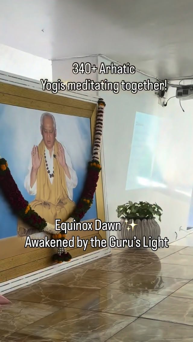 “Equinox dawn, awakened by the Guru’s light.” ✨
From the sacred stillness of Mahasamadhi to the powerful manifestations through our AY Level classes, this year has already begun with grace and momentum.
A journey of remembrance, growth and inner awakening.
Deep gratitude to our facilitators @sumilazardhar , Sriram Rajgopal for holding the space with dedication and light.
Heartfelt thanks to all the Foundations across India, West Africa, Nepal, Mauritius, and Kenya for nurturing these graduates…
and to every new graduate for stepping forward to carry the teachings, the service, and the mission ahead.
Here’s to walking the path, together. ✨
Congratulations to all the new graduates 🫶✨
Drop a 👋 if you were an attending
📍 Join us at the Ashram to experience this through meditation and the Guru’s blessings
🤍 Visit us, and don’t forget to tag us to collaborate
