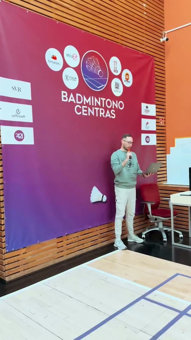 🚀 BC CUP 3 etapas buvo max wow super power! Sveikiname visus nugalėtojus, t.y. VISUS VISUS žaidusius.
🤓 Pergalė yra ne tik užlipti ant podiumo. Kiekvienam – savo pergalė: priimti, atmušti, paduoti, suspėti, nubėgti, kovoti iki paskutinio taško, įgauti naujos patirties ir nustebinti net patį save, nepaisant galutinio rezultato ekrane. Pergalė yra išdrįsti dalyvauti!
Ačiū visiems dalyvavusiems. ❤️🔥 Ačiū turnyro partneriams ir draugams: @fantazijos.lt @forumcinemaslt @astriaiastru @dailyspoon.stories @boldcup @coffeering.lt
#badminton #badmintonas #badmintonofanai #badmintonocentras #tournament