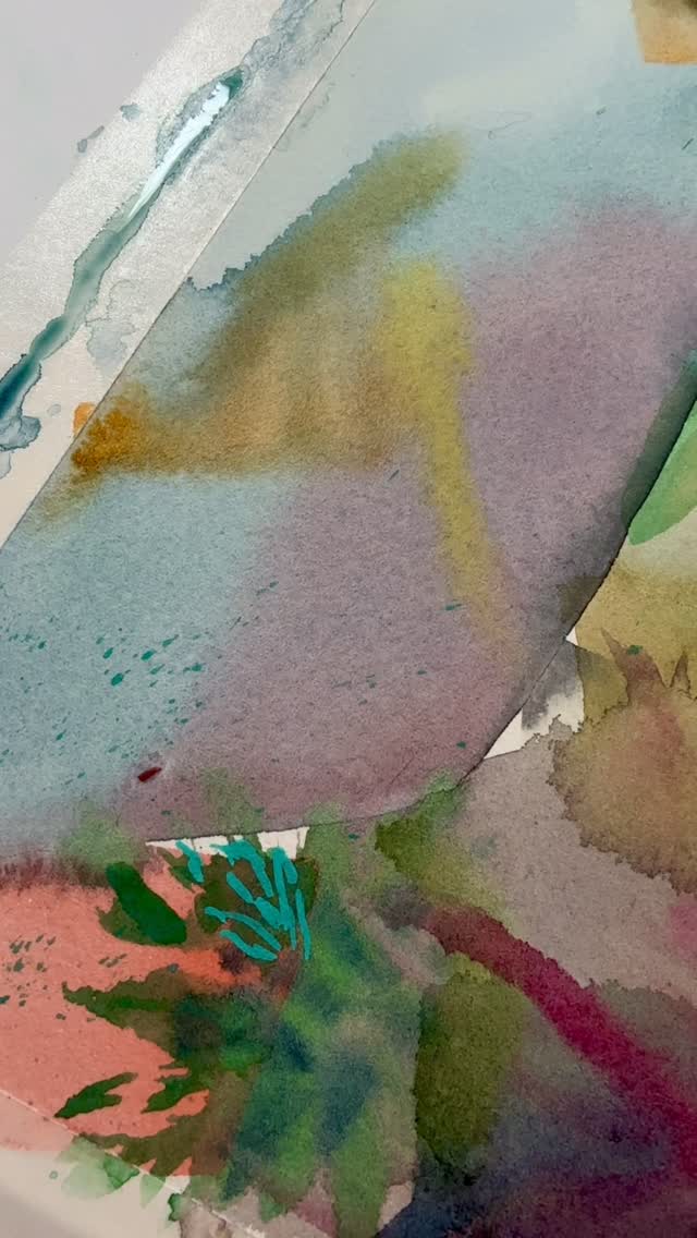 Abstract tide pool for the 100 Day Project today. Watercolor and paint pen. I love the Oregon coast tide pools so much. The variety of life forms is incredible. Makes me want to be a marine biologist. For now, I’ll be content with noticing the amazing shapes and colors that provide inspiration in the art studio.
.
#the100dayproject #abstractwatercolor #artinspiredbynature #oregoncoast