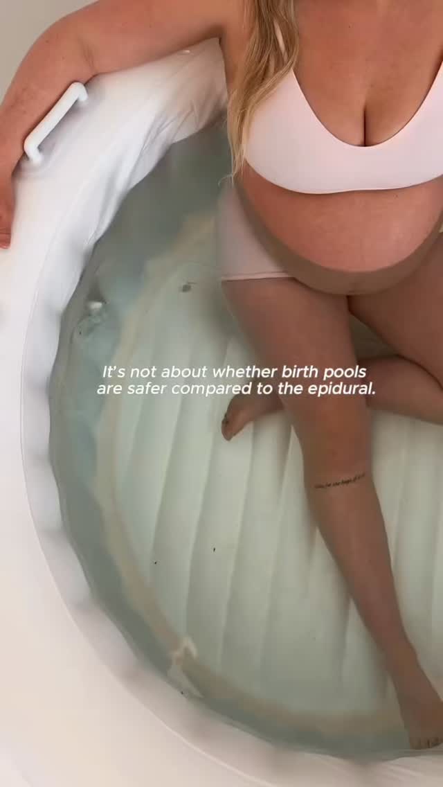 It’s not about choosing sides 🤍
It’s about having options, feeling supported, and creating a birth experience that works for you.
Water, epidural, movement, rest… you deserve access to it all ✨
Birth pools aren’t about replacing anything, they’re about adding comfort, calm, and confidence to your toolbox.
