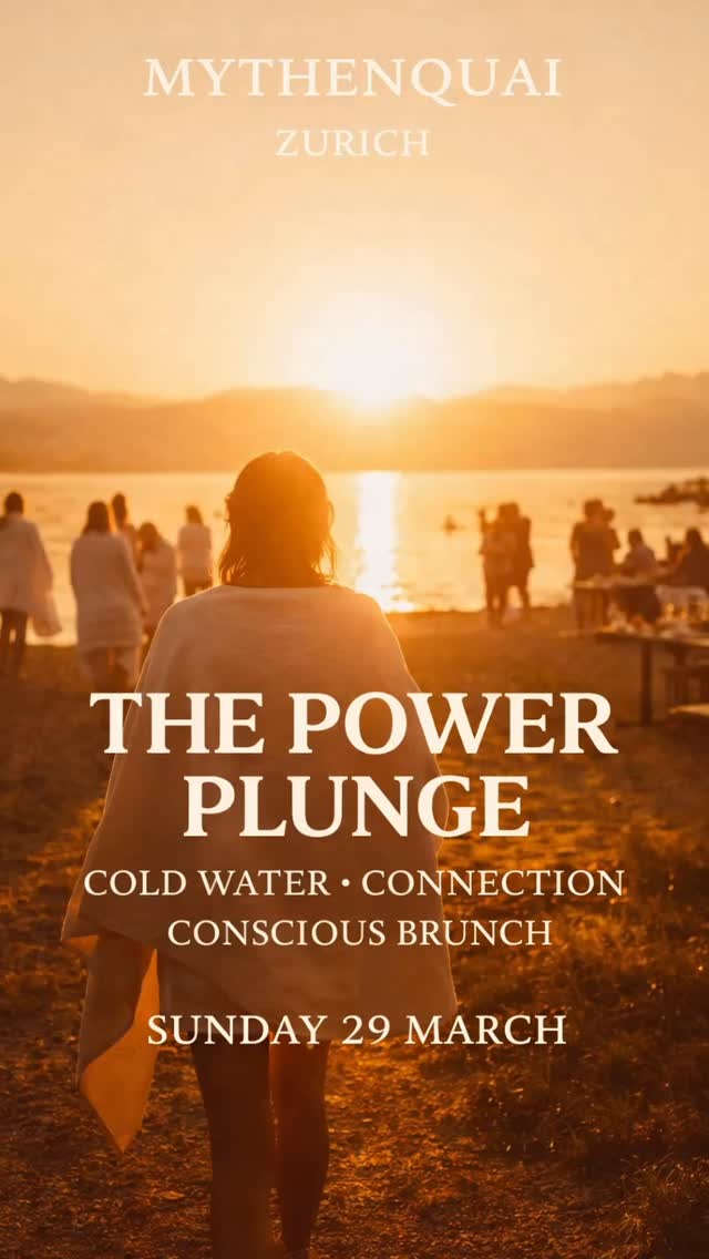 Jump and take the plunge 🏊♀️
Join us on Sunday 29 March for a unique wellness morning that combines resilience, community, and mindful indulgence.
We begin with a guided cold plunge experience with Martina Lenk, @martina.lenk a certified thermal instructor who leads ice plunges in a calm, safe, and supportive way.
There will also be an inspiring talk on resilience with Annette Dytrt.
Annette is a professional figure skater, five-time German national champion, and former European and World Championship competitor.
Agenda
· 10h30 Welcome at Mythenquai
· 11h00 Guided Cold Plunge with Martina Lenk
· 12h00 Networking at Samigo with a talk by Annette and a tasting of Moon & June non-alcoholic aperitif
Items to Bring
· Swimsuit & Towel – yes, you will get wet (and “I forgot” won’t save you)
· Warm clothing – easy to slip on with cold fingers
· No jeans – putting them on after an ice bath becomes a comedy show
· Warm socks, gloves, a hat – small items, big lifesavers
· GOOD MOOD – the best thing you can bring!