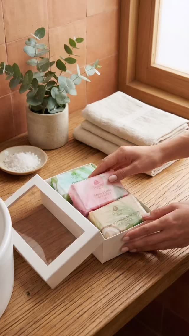 “Hay momentos simples… que se sienten especiales.
Abrir, elegir… y dejar que el aroma lo cambie todo.
Jabón de Coco y amapola para renovar,
rosas y karité para nutrir,
y verbena para despertar tus sentidos.
Un detalle pequeño… que convierte tu rutina en un ritual.”#kitsderegalo #jabonesartesanales #regalosespeciales❤️️