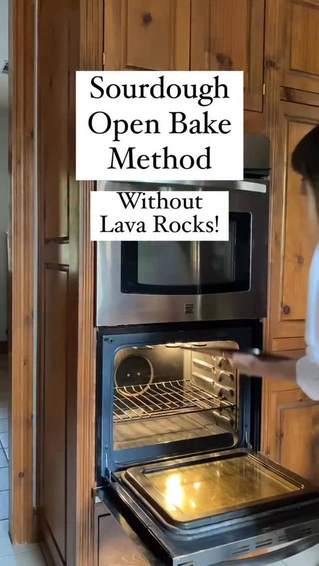 ✨Sourdough Open Baking Method (without Lava Rocks!!)✨
I actually tried 2 different types of lava rocks, some from Amazon, and some from Lowe’s grilling section. Both were dusty even after thorough washing and, if not seasoned correctly, carry of the risk of exploding in your oven!
See ya, lava rocks!
Here’s what is use for my open bake method.
What you’ll need:
-A baking steel
-A peel or large wood cutting board to slide dough into oven
- a 9x13 metal baking pan
- an 8x8 metal baking pan
- 2 tea towels
- A water kettle (mine whistles!)
- A bread lame @wiremonkeyshop
- Parchment paper
-oven mitts or gloves. @lanongloves has the best ones.
🤍Comment “Open” and I’ll send you a link to everything I use🤍
Directions:
✨ Place your baking steel on the 2nd to lowest rack & your 9x13 metal baking on the very bottom inside your oven.
✨ Preheat oven to 490 degrees for at least 30 minutes, preferably an hour.
✨Place 2 rolled tea towels into the 8x8 metal pan (these will be soaked with boiling water & help create continuous steam!)
✨ Boil water in a kettle so it’s ready to go.
✨ Place your loaves onto parchment paper, on the peel.
Add desired scoring with your bread lame - don’t forget an expansion score!
✨ In the 8x8 pan, pour boiling water over the tea towels. Place on bottom of oven right next to the 9x13 metal pan.
✨ Slide the loaves into the oven quickly.
✨ Carefully pour the water into the 9x13 pan…it may spit back up at you, so be careful!
✨ Bake 20 minutes, then remove both metal pans, rotate the loaves to help even baking and bake for an additional 10-25 minutes or until desired color is reached. (I return my 9x13 metal pan to the oven to pre-heat for the next batch.)
✨ Remove from the oven & enjoy!
I have a double oven which allows me to bake 4 - 1,000gram loaves every 45 minutes.
**NOTE** Gas ovens will not work well with this method…they are vented and can’t hold steam the same as an electric oven 😳
Let me know if you try this out! 👏🏻
#plainjanesourdough #openbaking #sourdough #tutorial #diy