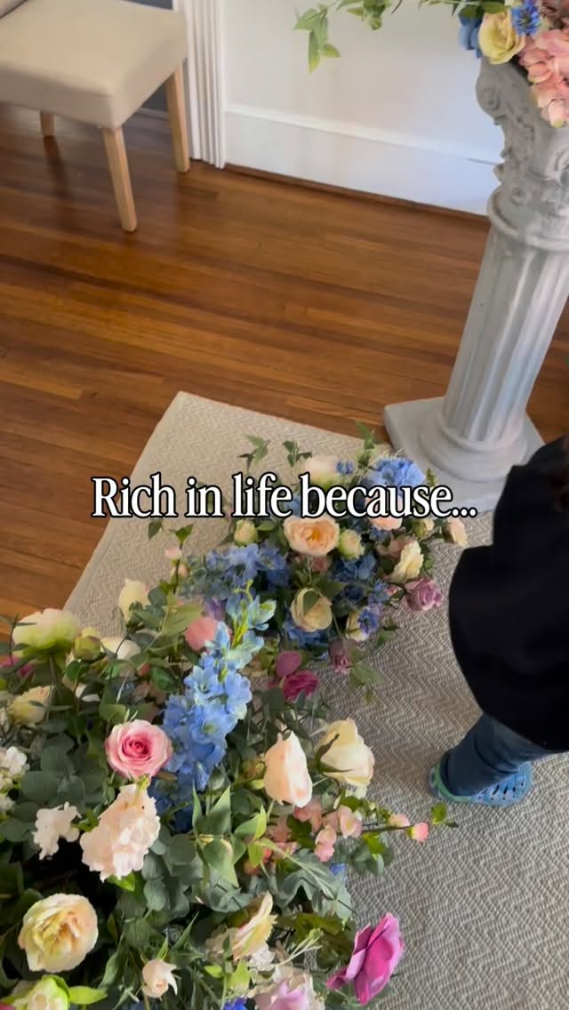 He just thinks he’s helping…
but he’s learning how to create, work hard, and see a dream for his future.
I feel so rich knowing my husband and I get to raise our sons in this.
We didn’t just start businesses. We started showing our kids what’s possible.
This is the kind of ‘rich’ I prayed for.