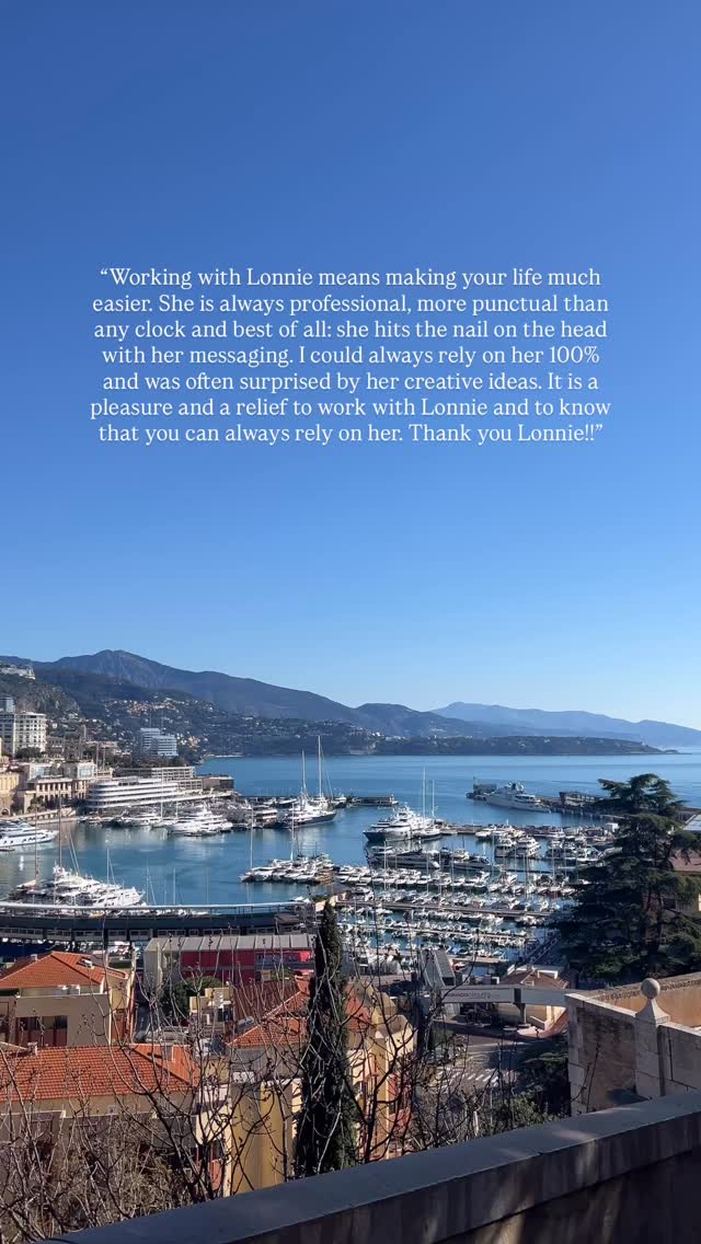 Kind words from a previous client.
Original review in German:
“Mit Lonnie zu arbeiten bedeutet, sich das Leben viel einfacher zu machen. Sie ist immer professionell, pünktlicher als jede Uhr und das Beste: sie trifft mit ihren Messages genau auf den Punkt. Ich konnte mich jederzeit zu 100% auf sie verlassen und war oftmals wieder aufs Neue überrascht über ihre kreativen Einfälle. Es ist eine Freude und eine Erleichterung mit Lonnie zu arbeiten und zu wissen, dass man sich stets auf sie verlassen kann. Danke Lonnie!!”
- Claudia Epp, THE 27 AGENCY.
Translation into English:
“Working with Lonnie means making your life much easier. She is always professional, more punctual than any clock and best of all: she hits the nail on the head with her messaging. I could always rely on her 100% and was often surprised by her creative ideas. It is a pleasure and a relief to work with Lonnie and to know that you can always rely on her. Thank you Lonnie!!”
If you’d like to have a chat about outsourcing your social media marketing - feel free to send me a DM or email lonneke@omeshorn.at
#hotelmarketing #instagrammanagement #contentmarketingexpert #contentagency #socialmediamanagement