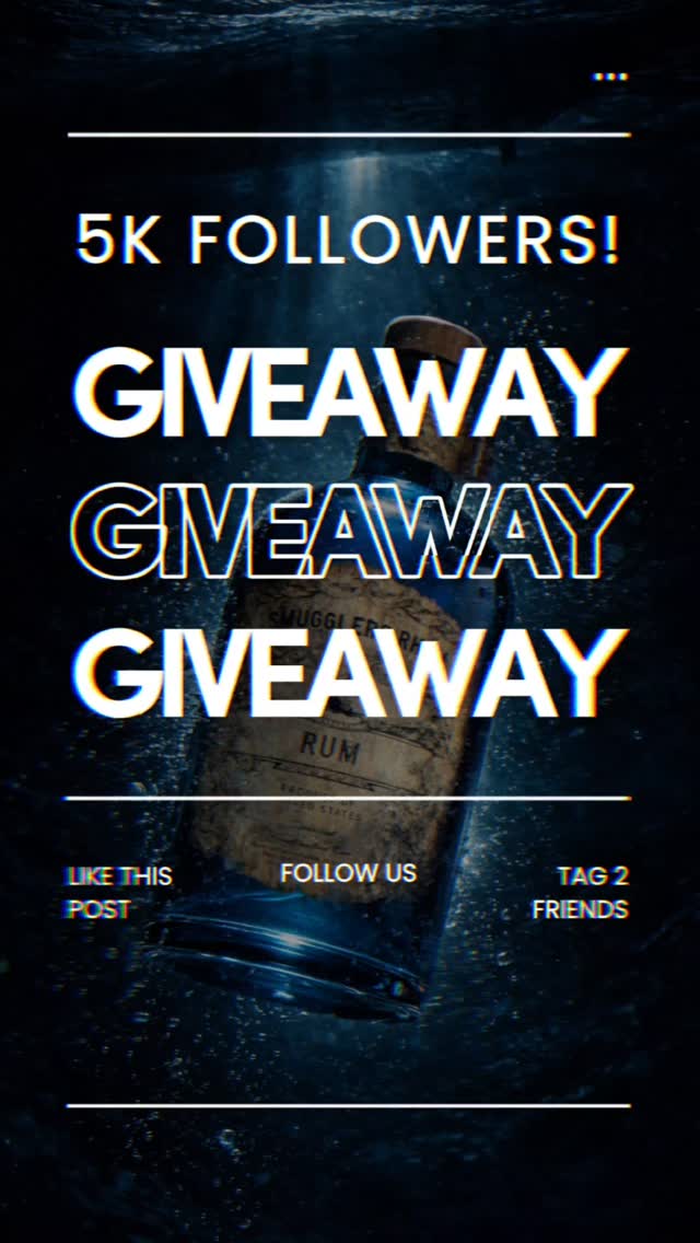 5,000 STRONG! WELCOME TO THE BLUE ERA. 🌊
We didn’t just hit 5,000 followers…
we built a movement.
And now it’s time to celebrate the right way.
🎁 TWO people are about to level up their entire vibe.
Each winner will receive the Smugglers Rhum Home Bar Kit, including:
🔹️A bottle of Smugglers Rhum
🔹️Matte rocks glasses
🔹️Shot glasses
🔹️Custom coasters
A bar kit to craft something unforgettable.
Because some nights… just deserve more.
HOW TO ENTER:
1️⃣ Follow @SmugglersRhum
2️⃣ Like this post
3️⃣ Tag 2 people you’re bringing into the Blue Era
🔥 Bonus Entry: Share this to your story & tag us
🗓 Ends in 2 weeks
🏆 2 winners announced right here
From warm nights to blue nights…this is just the beginning.
Enter the Blue. 🌊
#SmugglersRhum #EnterTheBlue #BlueEra #RumLife #CocktailCulture