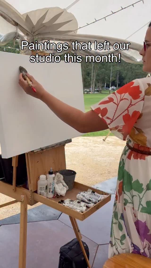Paintings that left our studio recently! š§”šØš§”
#liveweddingpainter #weddingpaintersydney #liveweddingpainting