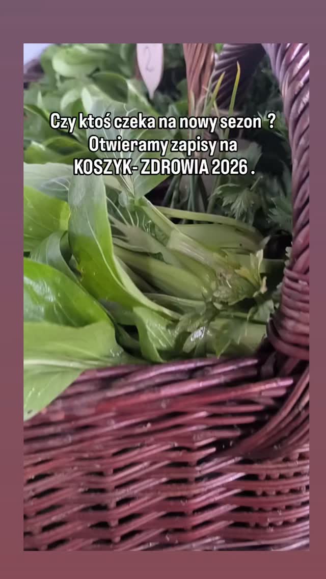 #wiemcojem #biowarzywa #slowfood