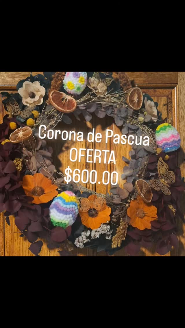 Corona de Pascua en Oferta