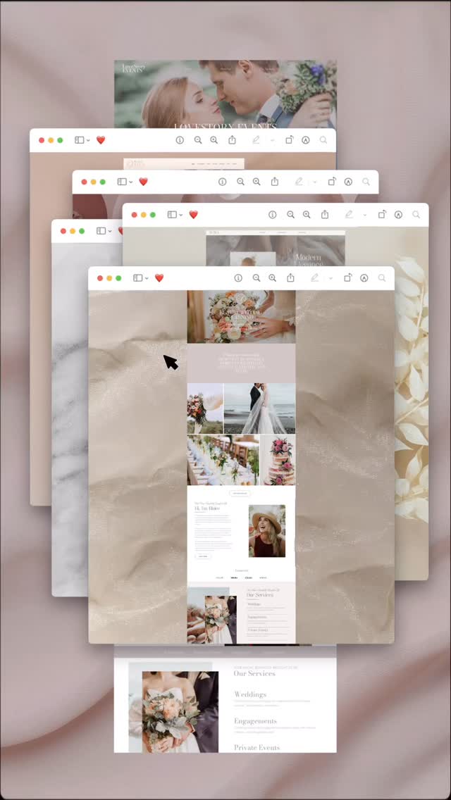 Our websites all start with strategy. As a small business it’s important to understand your audience’s pain points, desires, motivators and the identity they align with so all your branding and website content can speak directly to them.