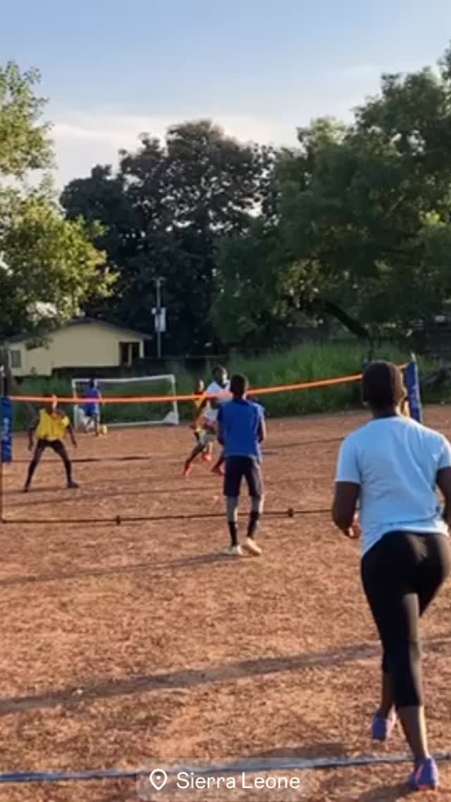 Thursdays are Volley days🏐 #girlsinsport #africa #sierraleone #thegirlchild #safespace