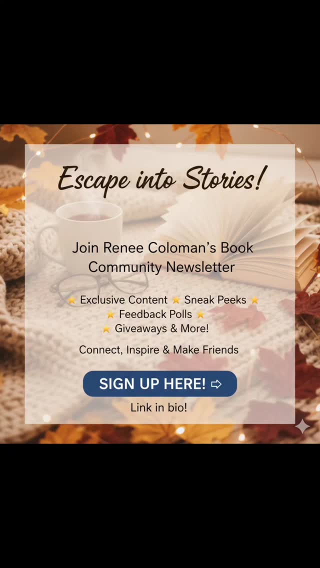 Passionate about books & writing fiction? 📚😊📚
✍️Sign up for our monthly newsletter filled with ...
🌟 Writing tips & the beauty of rewrites
🌟 Sneak peeks of works in progress
🌟 The creative process
🌟 Personal life anecdotes
🌟 Books, storytelling & blending genres
🌟 Chance to win freebies & giveaways
✍️ Let the good time roll! Sign up at rcwriter-pen-ink-suffering.com
(Link in bio)