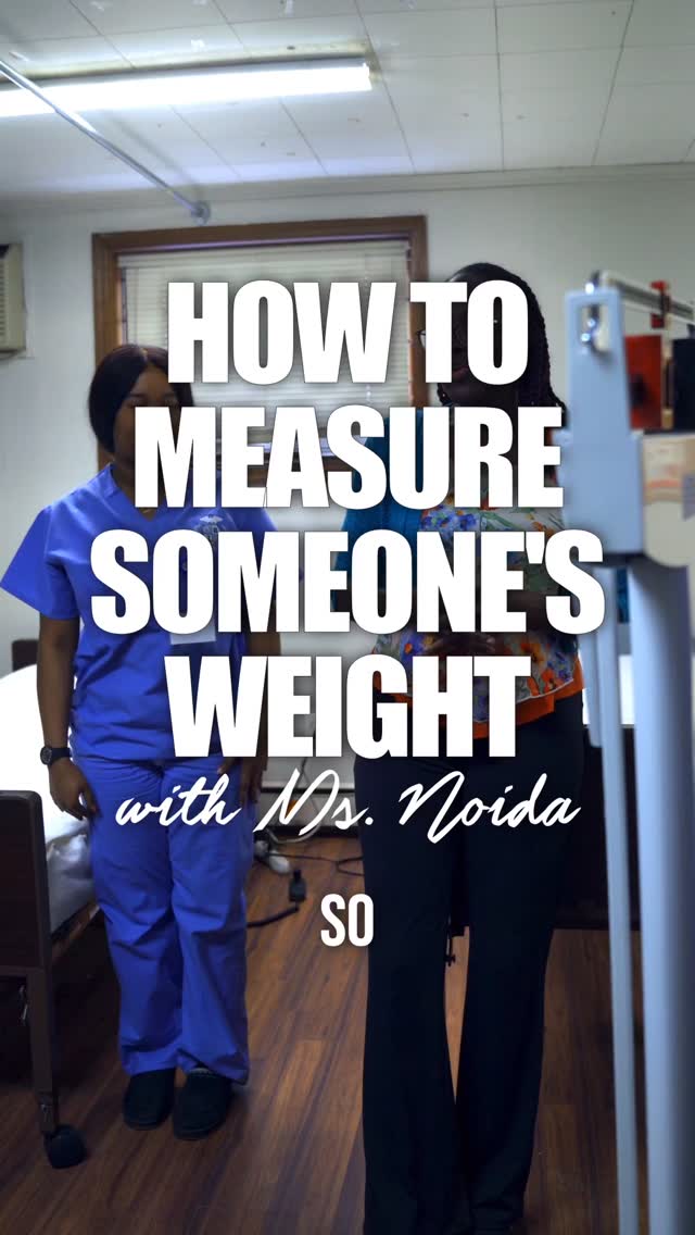 Proper technique matters. Ms. Noida walks us through accurate weight measurement.
Learn More & Enroll: www.acehti.com
#nursing #CNATraining #PatientCareSkills #NursingStudents #newjersey