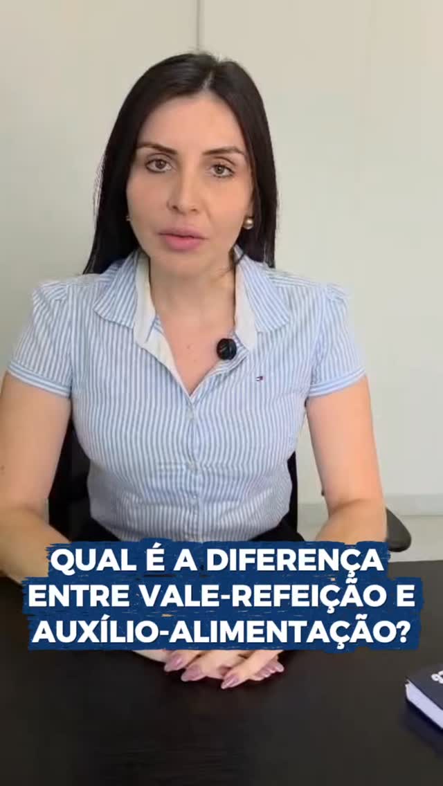 Você sabe qual é a diferença entre vale-refeição e auxílio-alimentação?
No vídeo de hoje, a Dra. Hévilih explica de forma clara o que muita gente ainda confunde: onde cada benefício pode ser usado e como isso impacta no seu dia a dia.
Esse detalhe faz toda a diferença na hora de utilizar corretamente cada um e aproveitar melhor seus direitos como trabalhador.
▶️ Assista ao vídeo e entenda melhor!
💬 Ficou com alguma dúvida? Deixe nos comentários ou entre em contato.
#DireitosDoTrabalhador #ValeRefeição #AuxílioAlimentação #LegislaçãoTrabalhista #DicasJurídicas