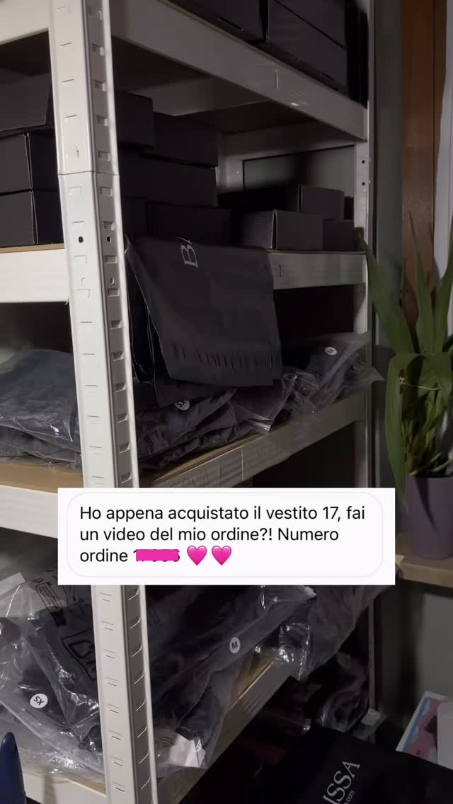 Ogni richiesta è un ordine. Prepariamo insieme l’ordine di Elisa 🖤
📦Ricevi in 24/48h
🩷 Pagamento alla consegna gratuito
#makeanorder #prepariamounordine #ordini #shoponline