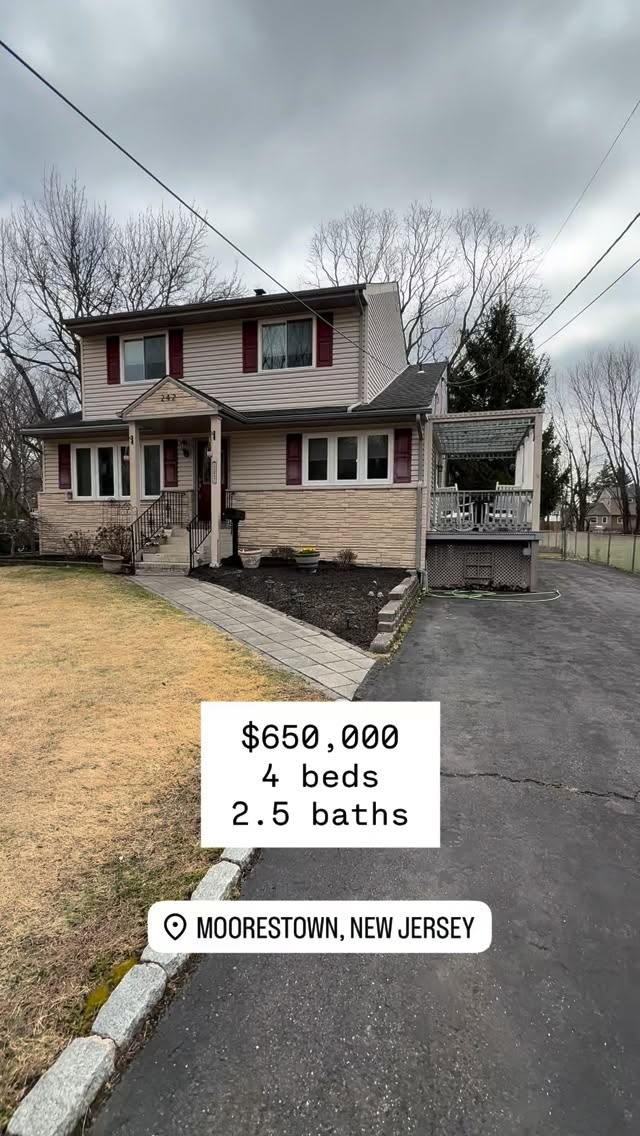 Moorestown is calling… and this one checks all the boxes 🏡✨
4 bedrooms
2.5 bathrooms
Over 2,500 sq ft
Low taxes (yes please 🙌)
Top rated schools
All for $650,000 in one of South Jersey’s most sought after communities. This is the kind of home that doesn’t sit around for long 👀
Whether you’re upsizing, relocating, or just waiting for the right one… this might be it.
Comment INFO and I’ll send you all the details 📲
Rachel Kivlen | Community Ave Real Estate Group
@CommunityAve
📲609.828.5144
💌Rachel@communityave.com
#CommunityAveRealEstate #LincolnTheHouseHound #RachieRooRealtor #NJRealEstate #KWMoorestown
*listed by Sam Lepore w/ KW Moorestown