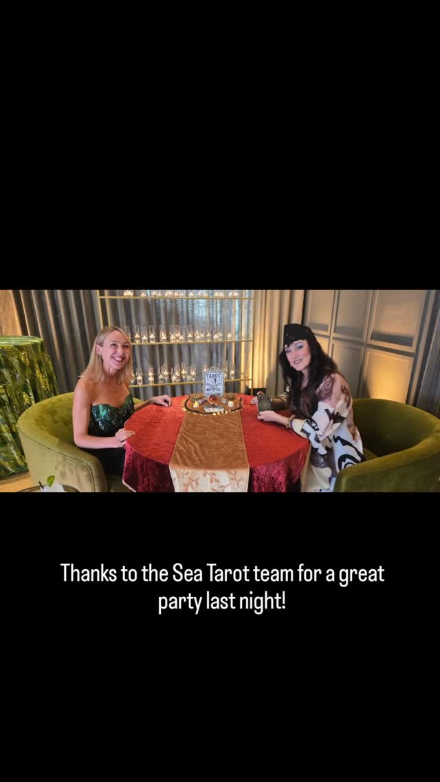 While I'm out of town I'm happy to trust my tarot team in making this bday party unforgettable!
#SFTarot #TarotParty