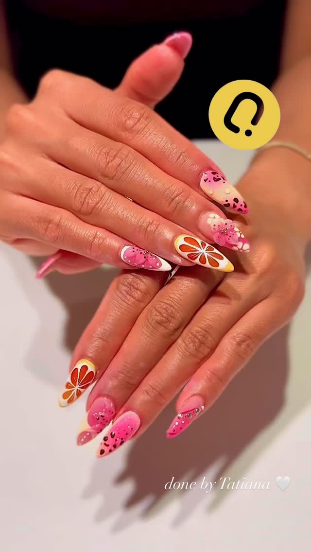 hot girl summer nails 💗💗🙆🏻♀️
#nailsplus #bloorwestvillage #nailart