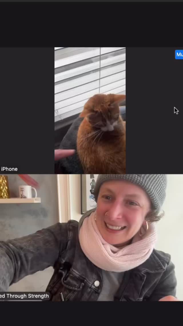 Want to workout with your cat?! 😻 Try virtual training! LOL 😆🤣
Seriously though, virtual training has a TON of benefits including:
1. You can train with your pets 😉
2. You can train when/where it’s right for you
3. You can fit us into your schedule without worrying about traffic/parking
4. You can stay consistent
5. You can stay motivated!
6. It’s affordable! Only $70 for a 45 min personal training session!
And SO much more!
We offer virtual training every day of the week!!
💪 DM us to learn more and get scheduled!! 🥳
PS- special shout out to Peaches!!😍👏🏼