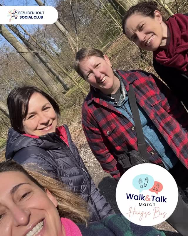 A snapshot from yesterday’s Walk&Talk 📸🫶
See you next time?
You’re always welcome to join us. 🤗
Walk&Talk
A walk through nature, good conversations, and meeting people you might not have crossed paths with otherwise.
#BezuidenhoutSocialClub #TheHagueCommunity #WalkAndTalk #FindYourPeople #HaagseBos