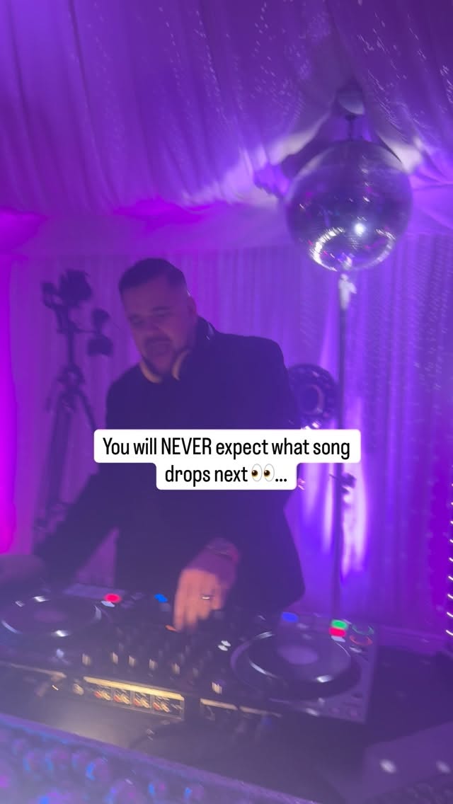 Never let them know what’s coming 👀🔥
This is how we switch genres when the time is right!
Wedding DJ’s are not all the same, and we certainly ain’t the cheesy/tacky kind! 🤣
👉 Follow if you want more wedding party music ideas!