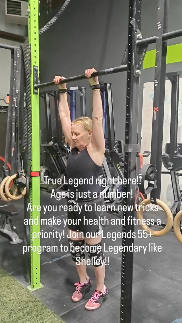 Join our Legends 55+ Program! Set an example and take back your health, show up for your family, show up for yourself!