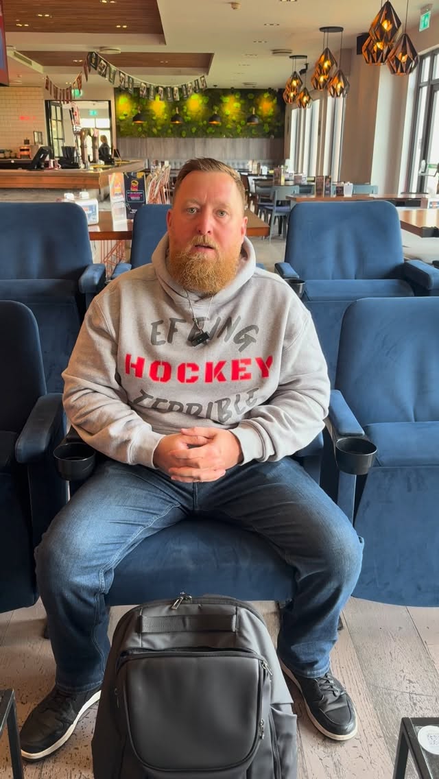 Come out to The Bridge Inn for the meet and greet with the @dragonsihc … but if you can’t catch the live stream here !#effingterrible #hockeyisfamily #BeMoreDragon