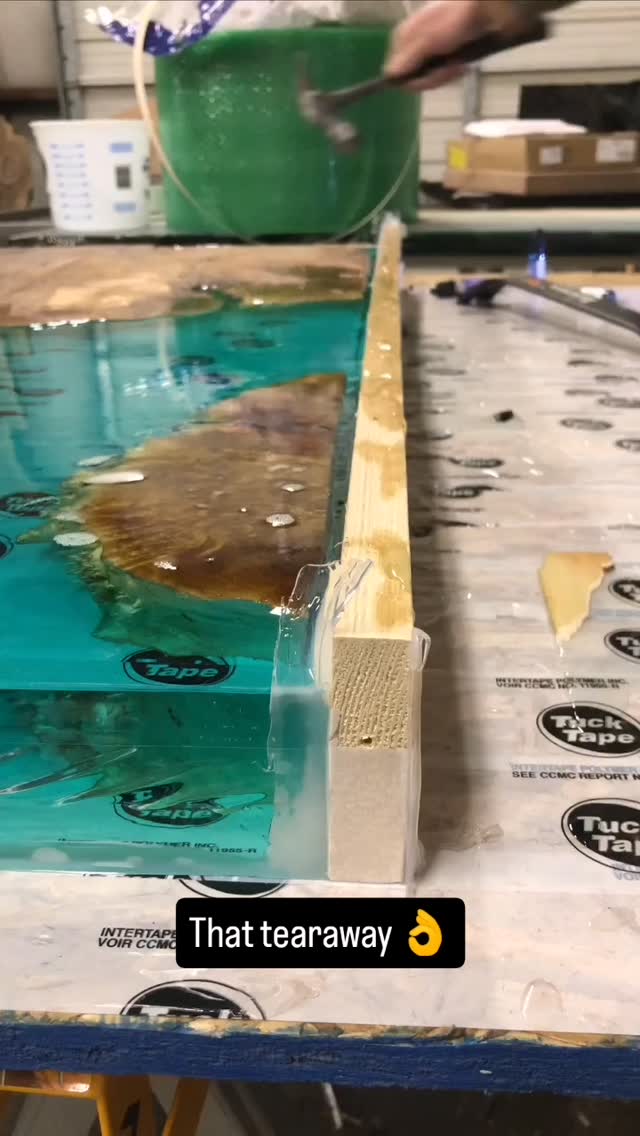 Watching the wood release from the cured resin is very satisfying 👏
.
.
#resin #epoxyresin #bespokefurniture