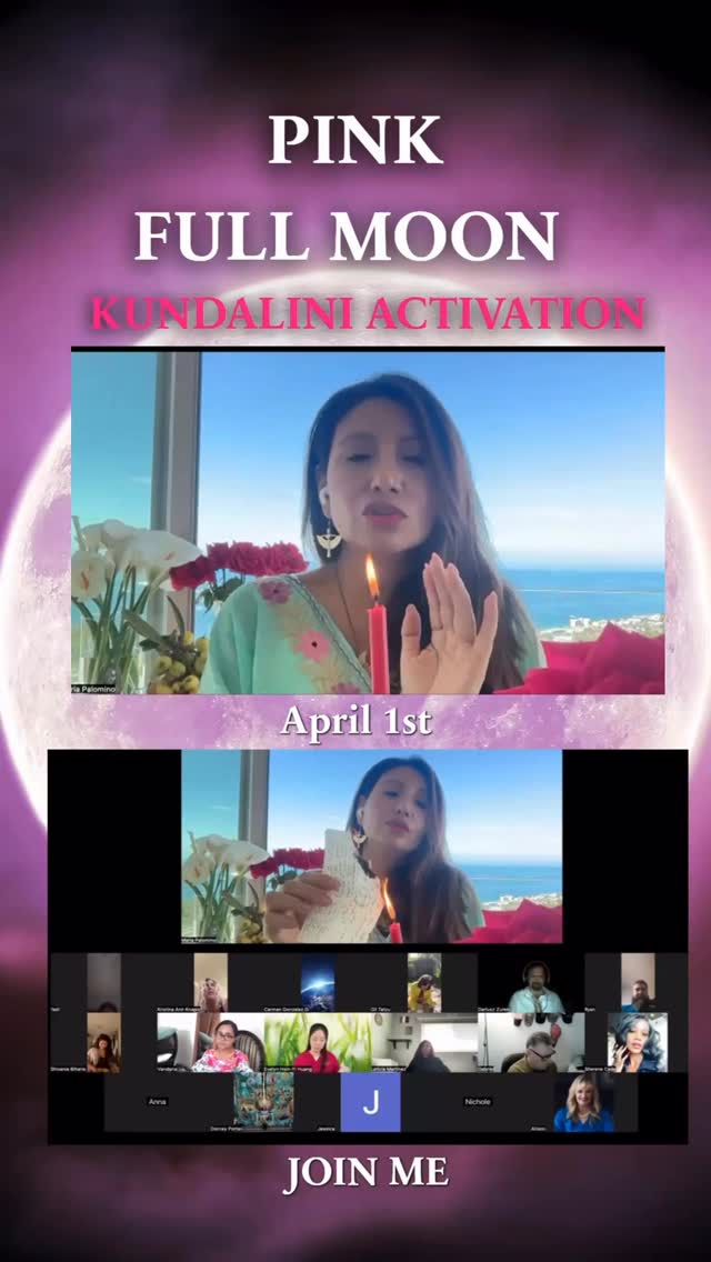 You are meant to live in beauty, pleasure, and abundance.🌹
So what is blocking it?
This Pink Full Moon in Libra is a Venusian portal 🌀
illuminating your relationships, your finances, and your energetic exchange.
✨Where are you giving your energy away?
✨Where are you under-receiving?
✨Where is fear shaping your decisions around money, love, or self-worth?
🔥 In this ritual, we burn what no longer belongs in your field.
What is misaligned.
What is keeping you from the life you know is possible.
✨ During this Full Moon Activation:
• Release energetic cords + outdated patterns
• Clear fear around money, resources, and receiving
• Restore balance in your relationships
• Reclaim your energy, your time, your worth
• Awaken your life force energy (Kundalini)
This is Venusian energy🌹
love, beauty, self-worth, and sacred abundance.
And when you are in balance…
✨ your reality begins to reflect it.
📅 April 1
⏰ 8 AM PST | 4 PM UK
📍Live on Zoom
Comment “PINK FULL MOON” 💗
and I’ll send you the link to join.
With love and devotion,
🌹
Maria Palomino
#venusianenergy #fullmoonceremony #kundaliniactivation