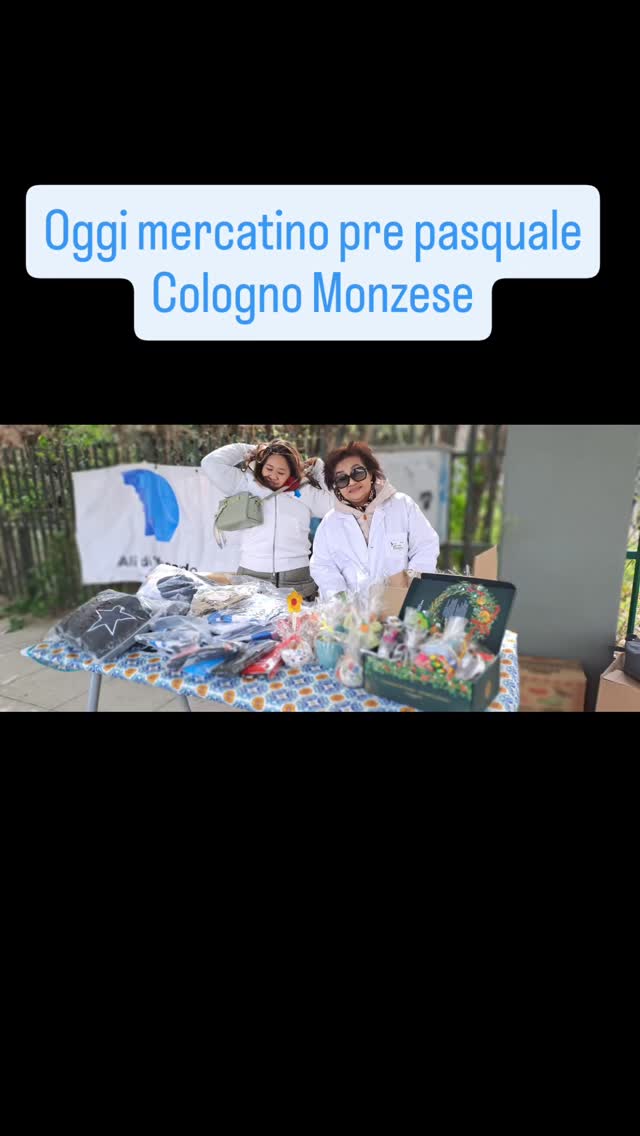 Mercatino pre Pasquale #volontariato #associazioni #colognomonzesemilano