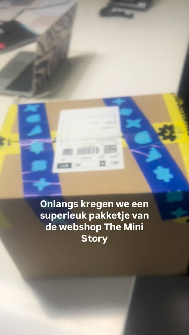 Dankuwel aan @theministory.be voor dit superleuke knutselpakket! Binnenkort maken we met de kindjes enkele meesterwerken hiermee 🎨