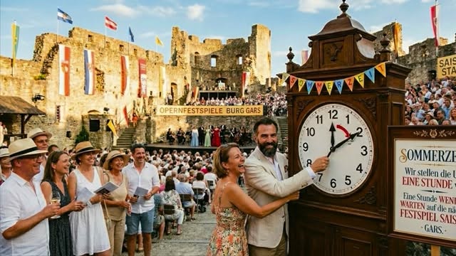 ⏰ 1 Stunde weniger WARTEN 😜 Rechtzeitig zur SOMMERZEIT freue ich mich schon auf unsere Festspiele 26‘ in GARS 🏰 was die KI alles so kann 😎🎶🤣🎥 @Clemens Unterreiner @operburggars_official #ClemensUnterreiner #operburggars #festspiele #hilfstöne #news 📸©️CU | Oper BURG GARS | J. Hammerschmid | HILFSTÖNE | A.Ch.Wulz |