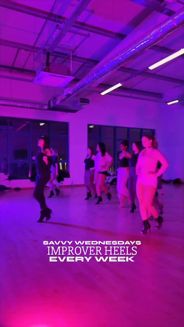 SAVVY CLASSES EVERY WEEK ✨
Savvy Tuesdays 7:30pm, Beginners Heels
Savvy Wednesdays 8:30pm, Improver Heels
Savvy Thursdays 8pm, Intermediate Heels
Savvy Saturdays 12pm, Beginner Heels
Book via Savvy Website 📥 (Link in Bio)
#SavvyHeels #HeelsDance #Community